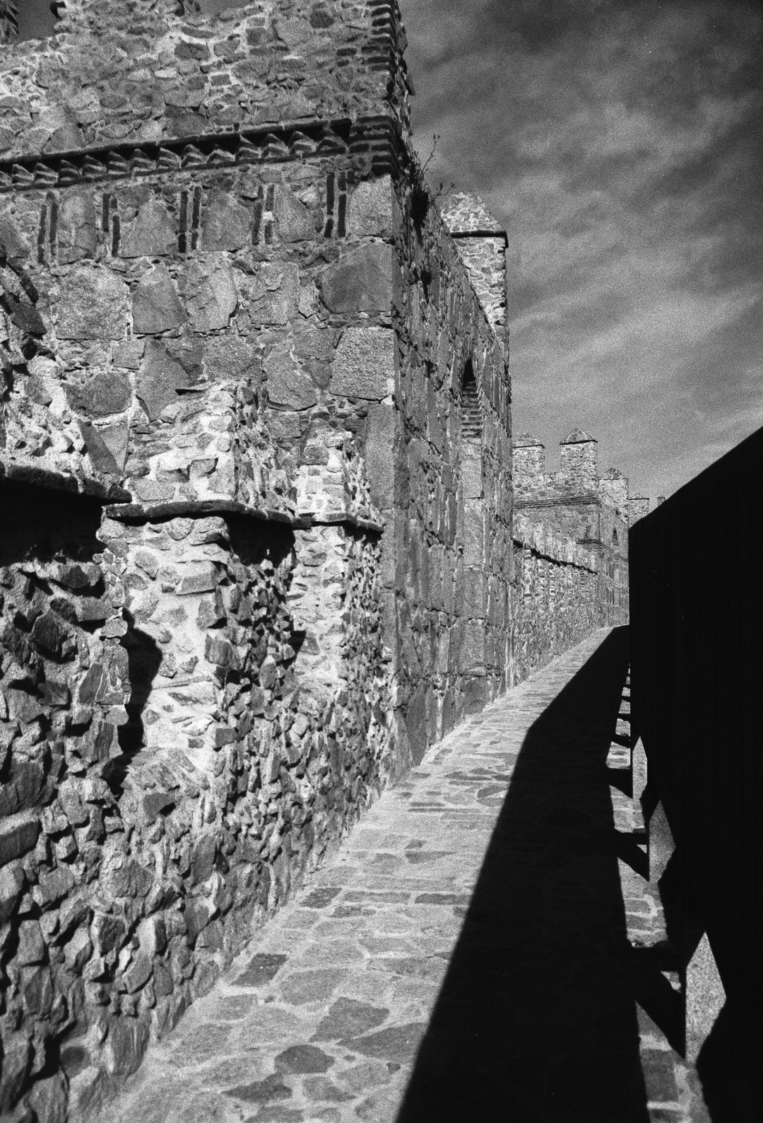  Rampart wall's walkway, at Avila, Spain. (c) pmartinasi