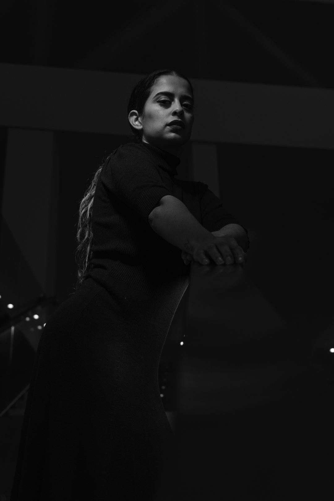 Mastering Light in Portraits: Photography Workshop with Julián Villar. Lienzo Norte, Avila. December 2024. Model: Darling [IG: darling.ospina2 ] (c) pmartinasi