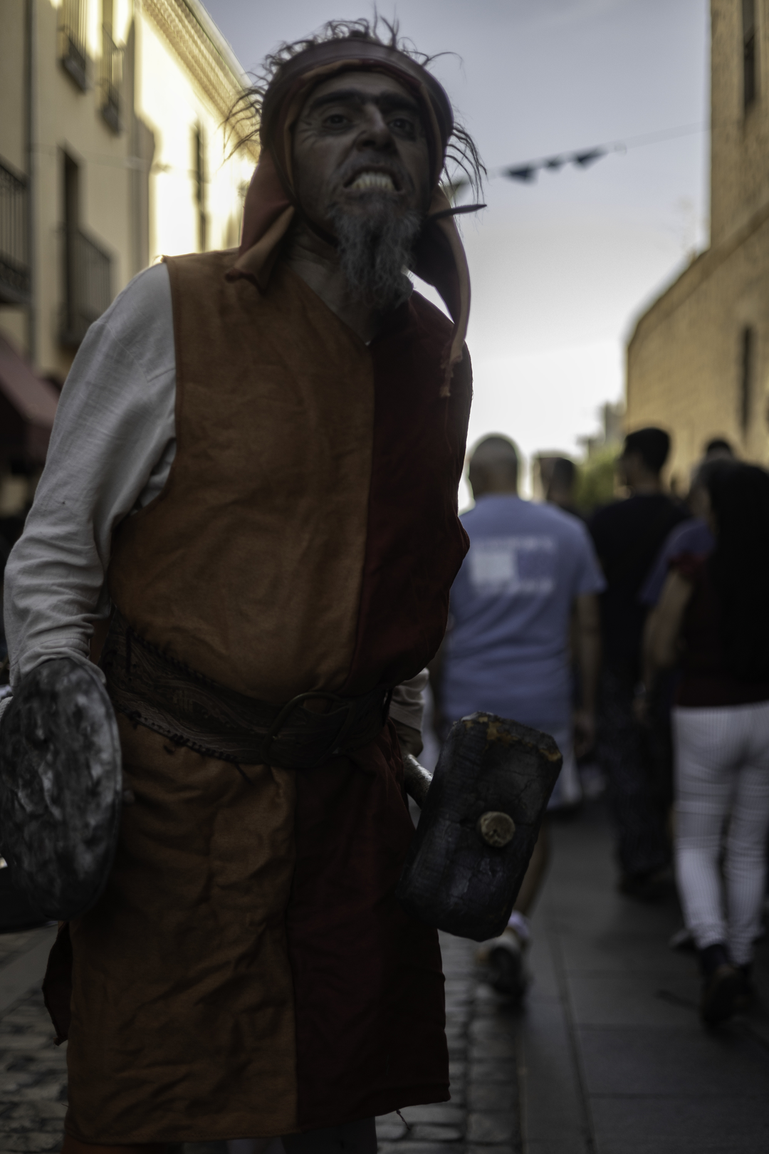  Minstrels and parades at the Medieval Market and Fair in Avila, Spain. September 2025. (c) pmartinasi