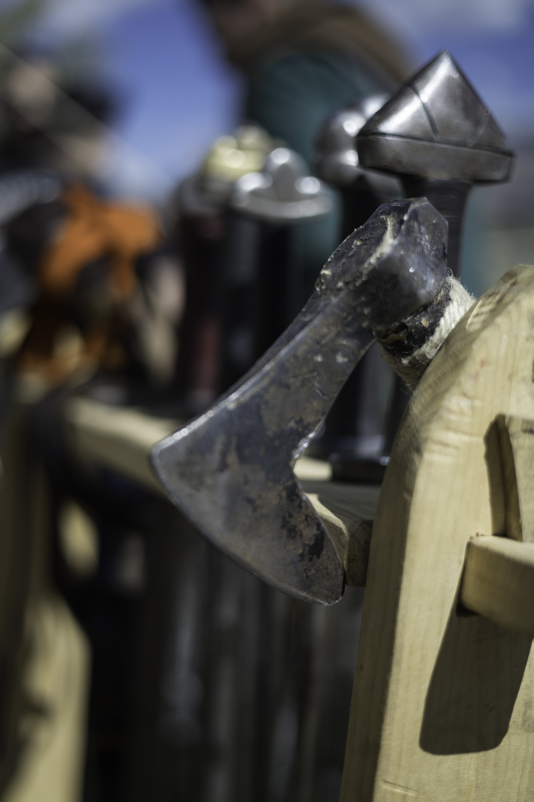  Historical reenactment of "La Hispania de los Vikingos” at El Espinar, Segovia, Spain. October 2025. (c) pmartinasi
