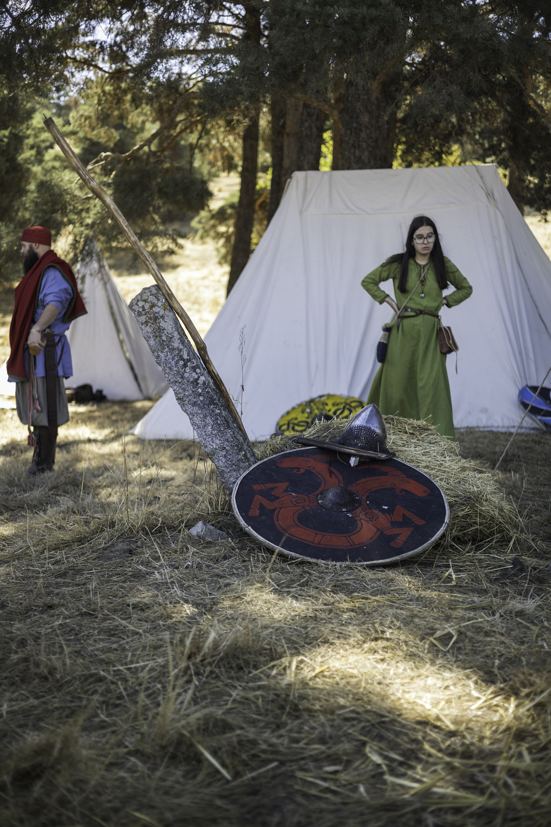  Historical reenactment of "La Hispania de los Vikingos” at El Espinar, Segovia, Spain. October 2025. (c) pmartinasi