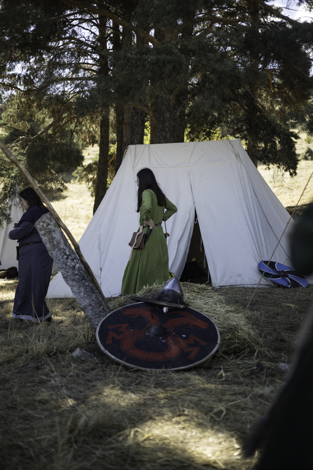 Historical reenactment of "La Hispania de los Vikingos” at El Espinar, Segovia, Spain. October 2025. (c) pmartinasi