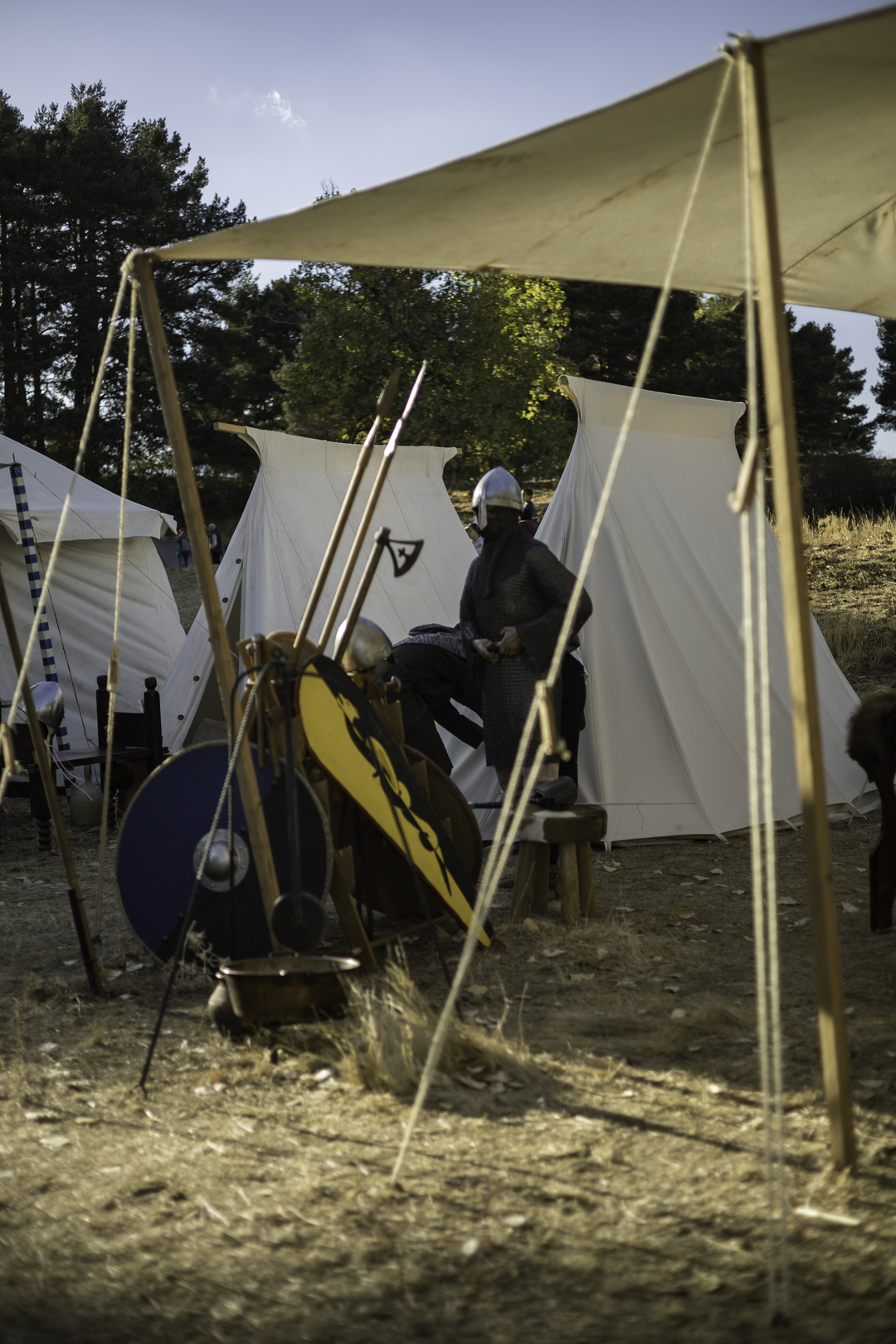  Historical reenactment of "La Hispania de los Vikingos” at El Espinar, Segovia, Spain. October 2025. (c) pmartinasi
