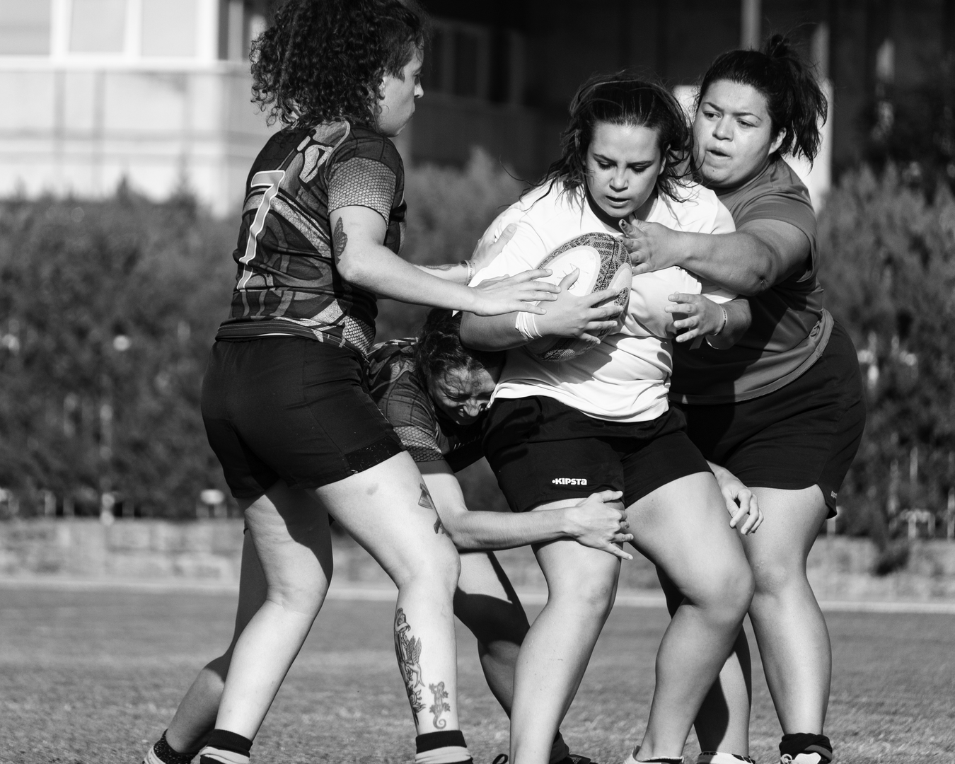 Rugby player girl at a rugby seven series (c) pmartinasi