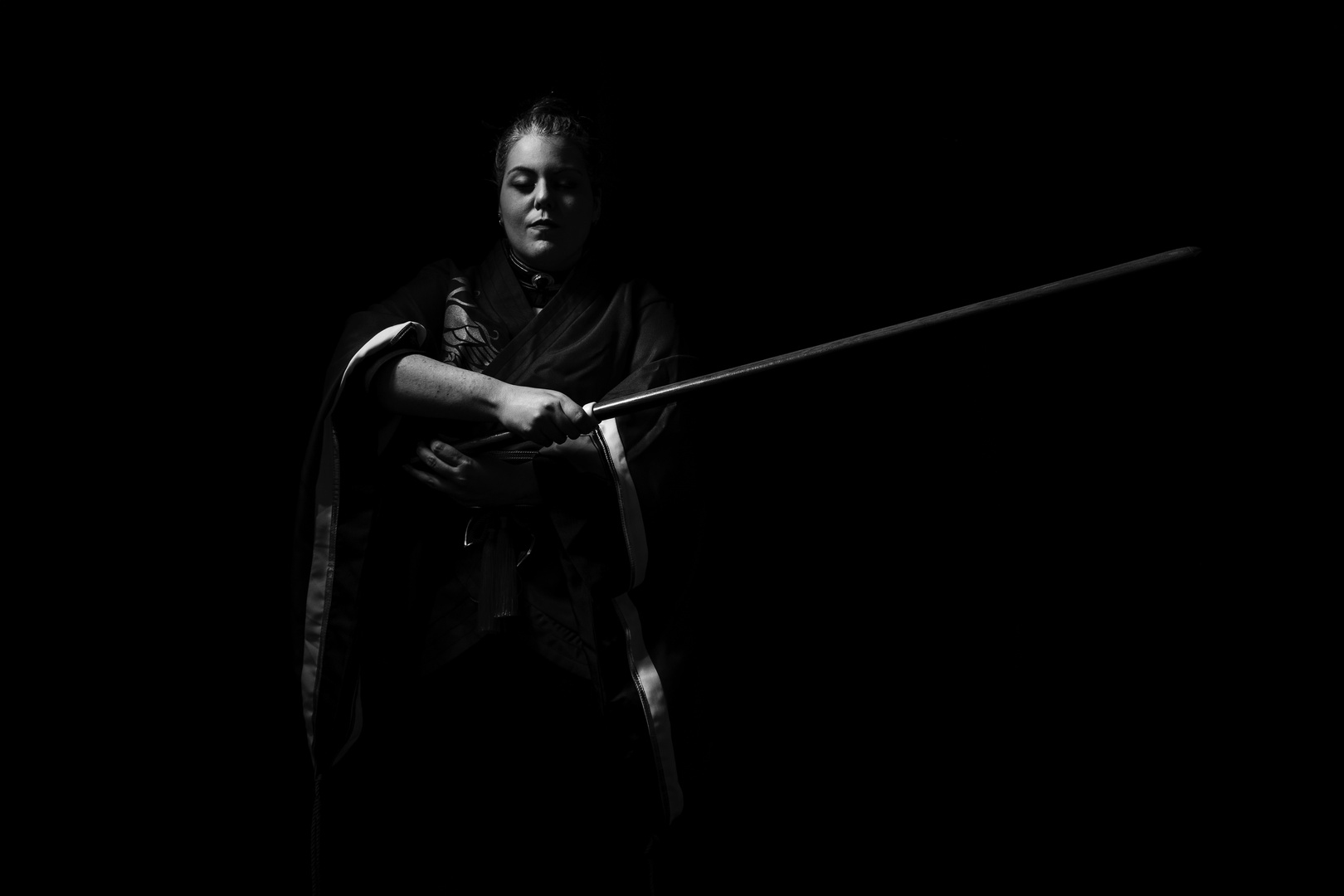 Samurai girl into the darkness (c) pmartinasi