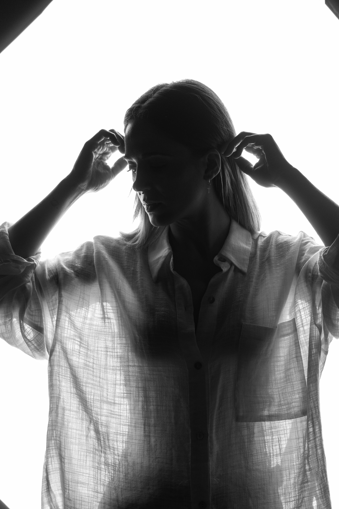  High key portrait workshop, at AFA headquarters, lead by @luis_s_schmitt_fotografia; model: @mteresalp (c) pmartinasi