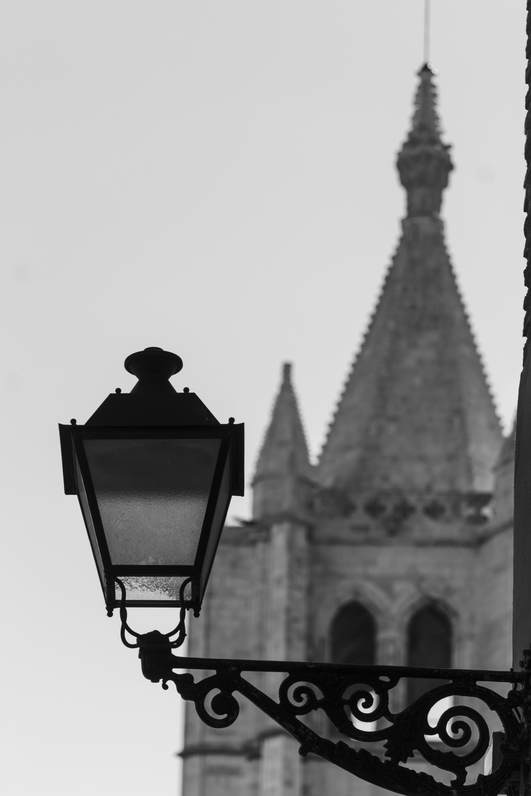 Bell tower of the Cathedral at Leon, Spain (c) pmartinasi