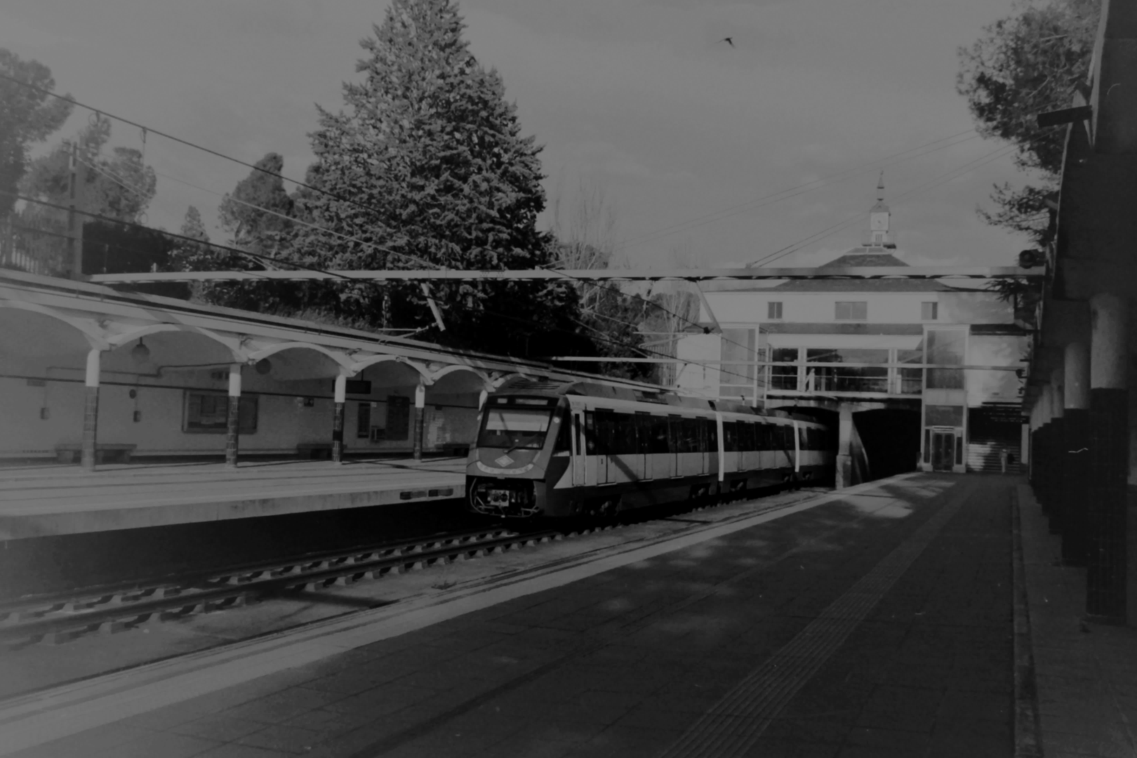  Platforms of Lago Station on a 35mm analog camera (c) pmartinasi