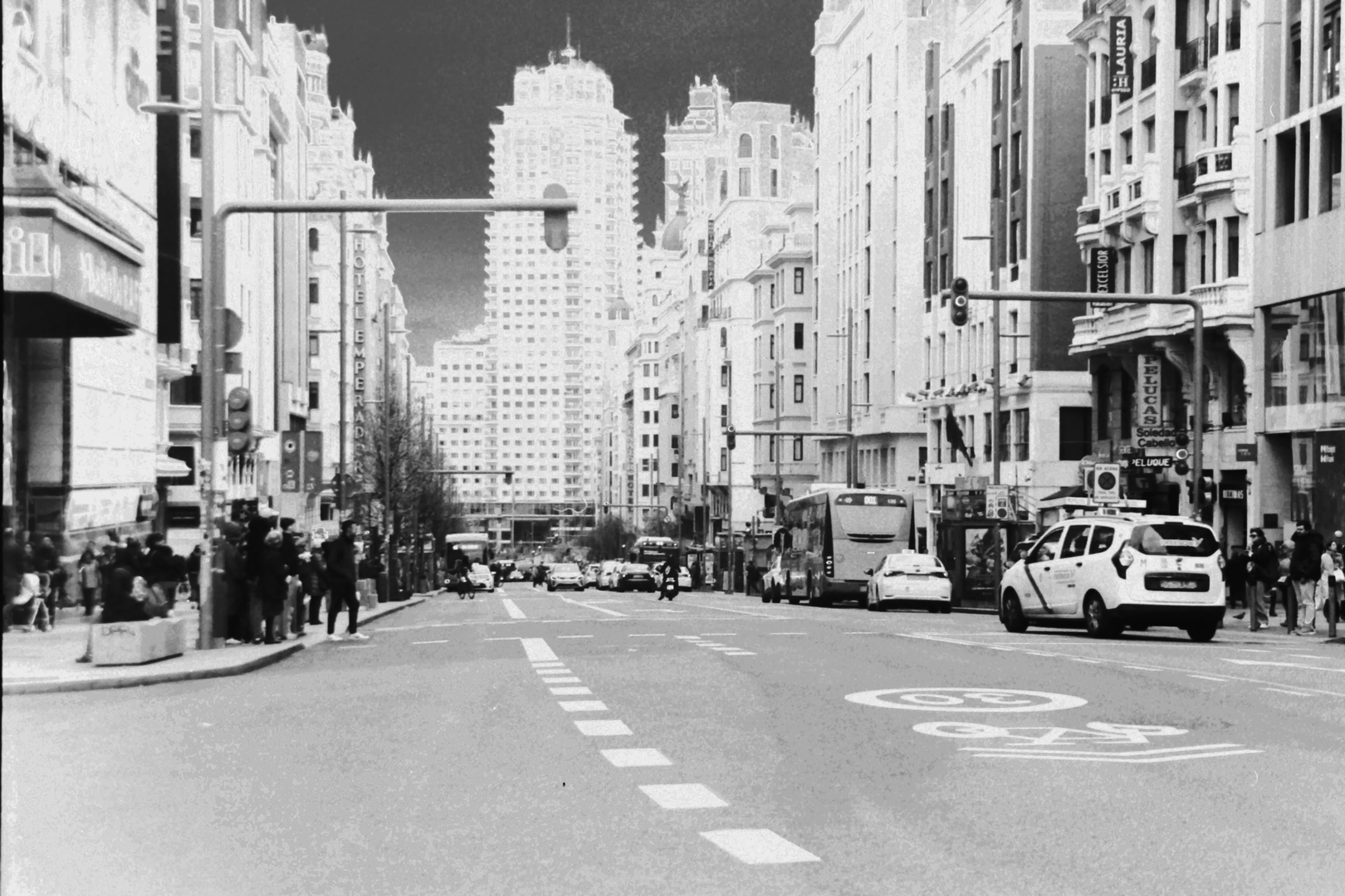  Views of Gran Via Street from Plaza España (c) pmartinasi