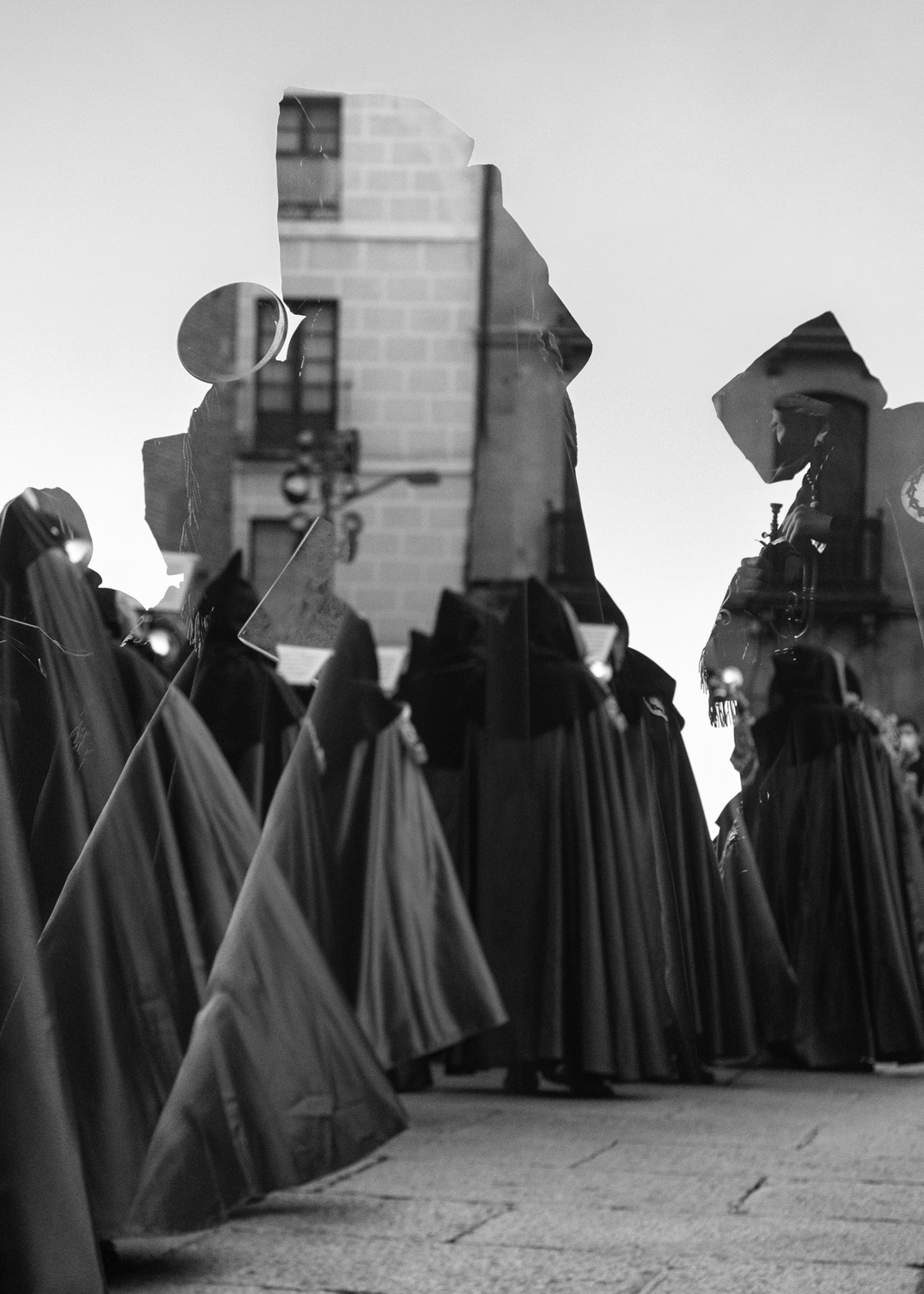 Procesión de los siete pasos, Ávila (fotocomposición) (c) pmartinasi 