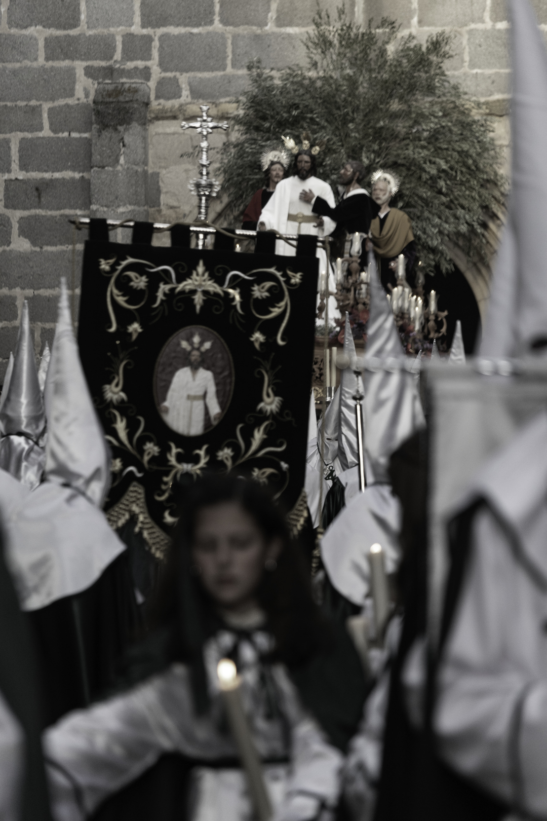 Procesion de la Esperanza, Lunes Santo. Avila, España, 2025. (c) pmartinasi