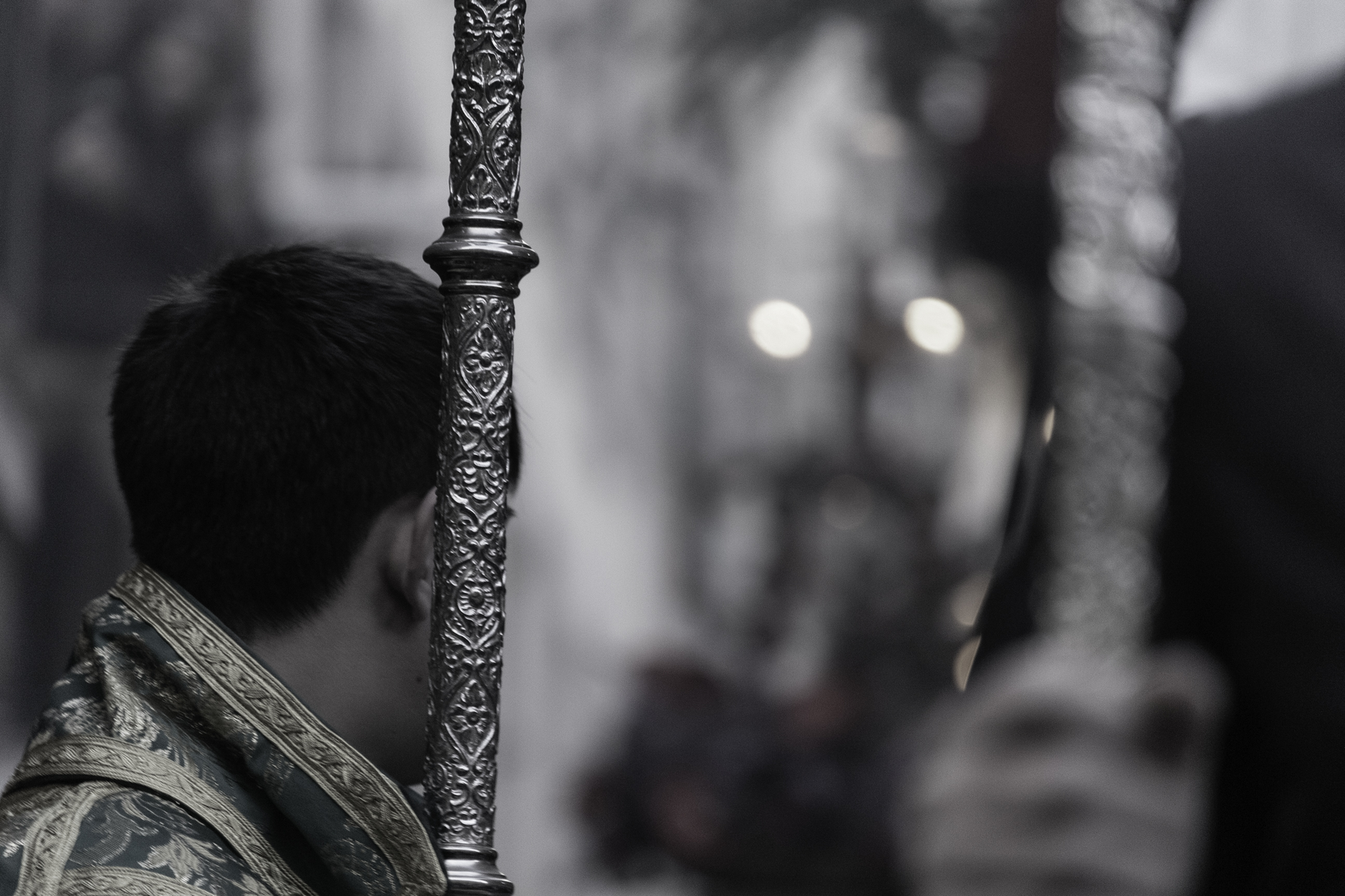 Procesion de la Esperanza, Lunes Santo. Avila, España, 2025. (c) pmartinasi
