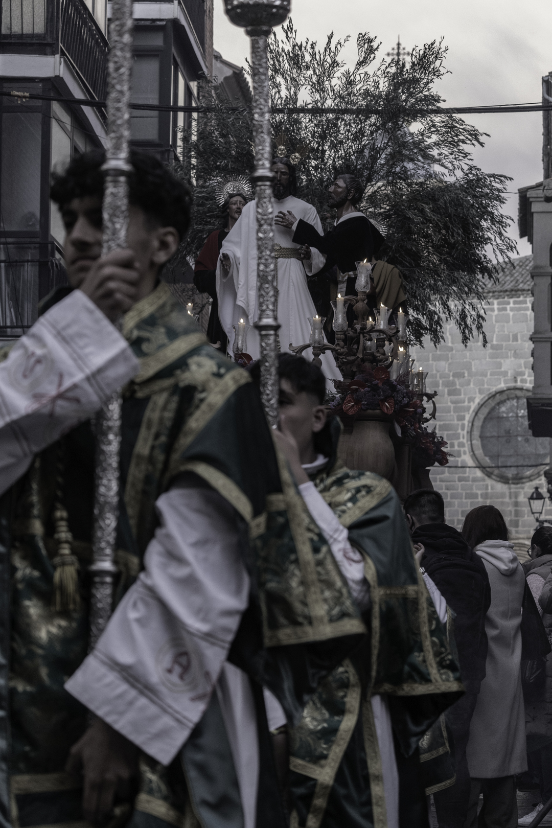 Procesion de la Esperanza, Lunes Santo. Avila, España, 2025. (c) pmartinasi