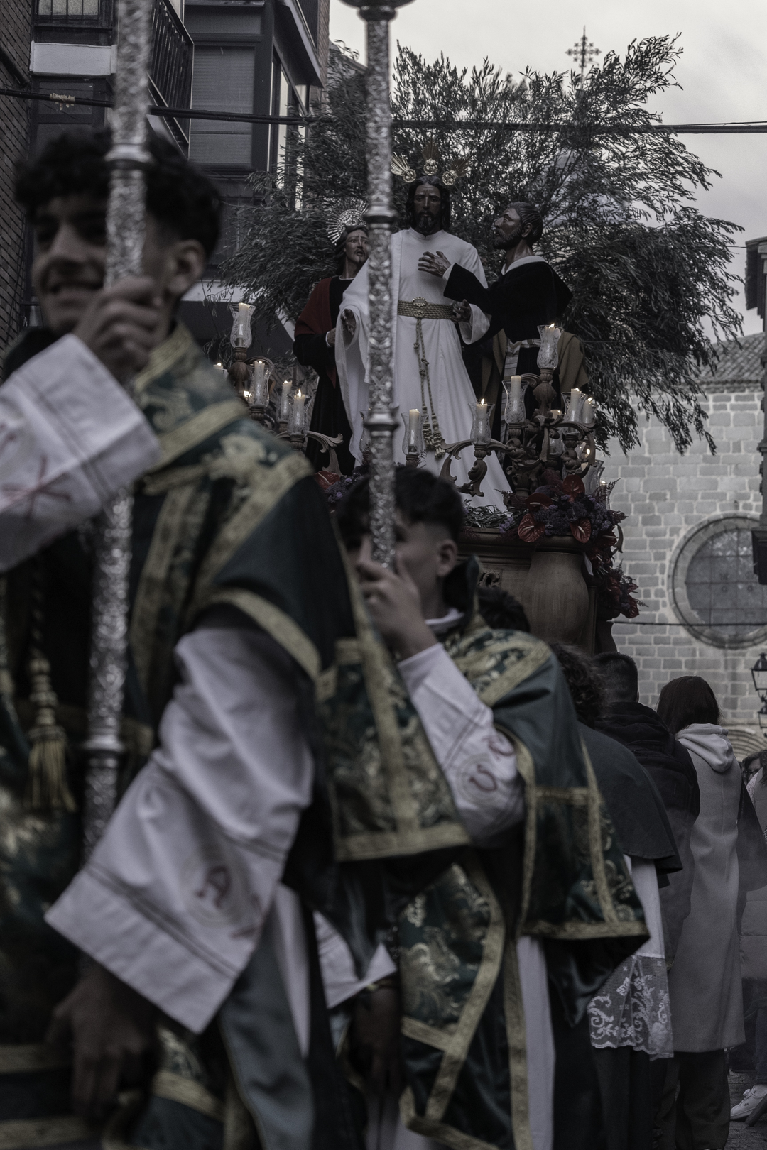 Procesion de la Esperanza, Lunes Santo. Avila, España, 2025. (c) pmartinasi