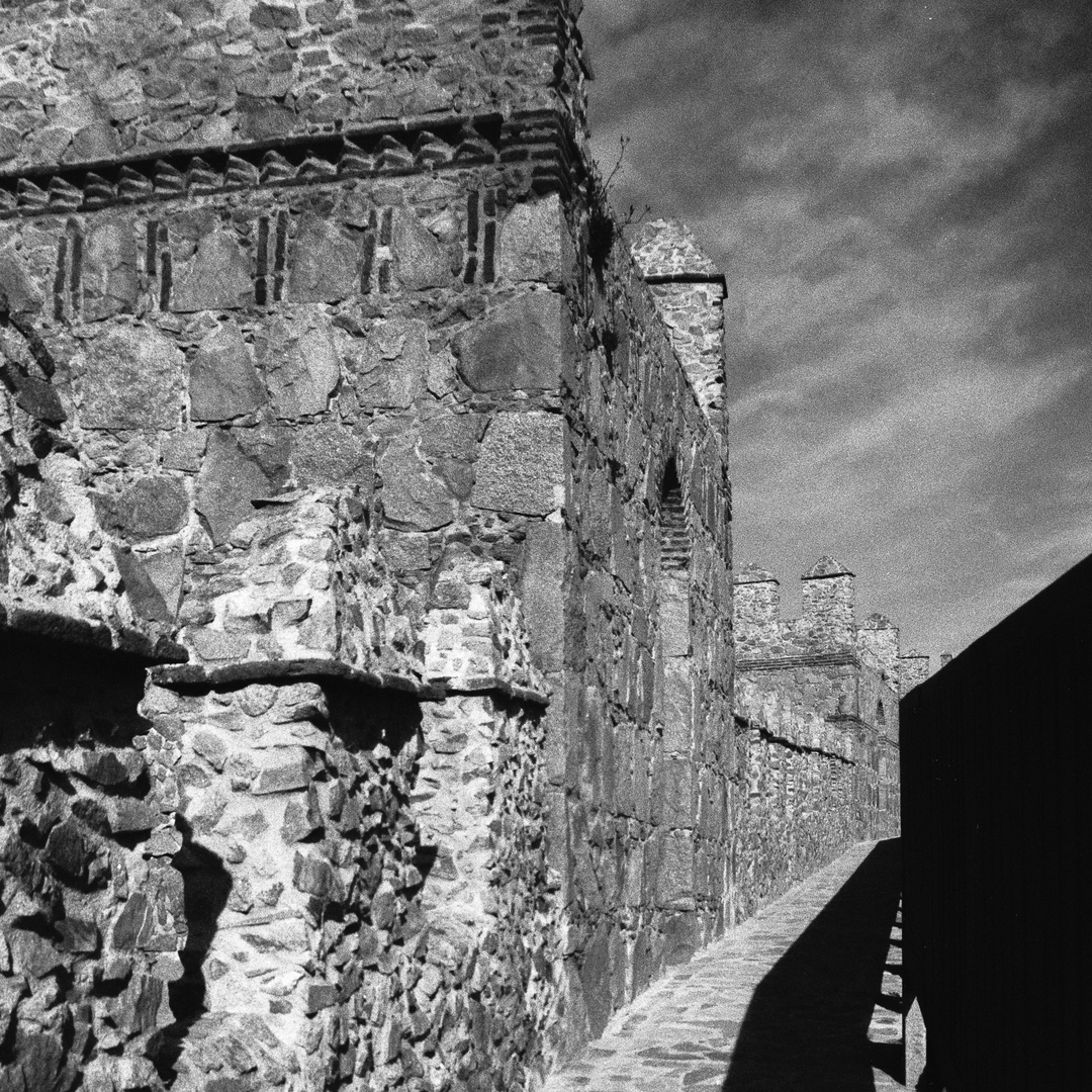  Rampart wall's walkway, at Avila, Spain. (c) pmartinasi