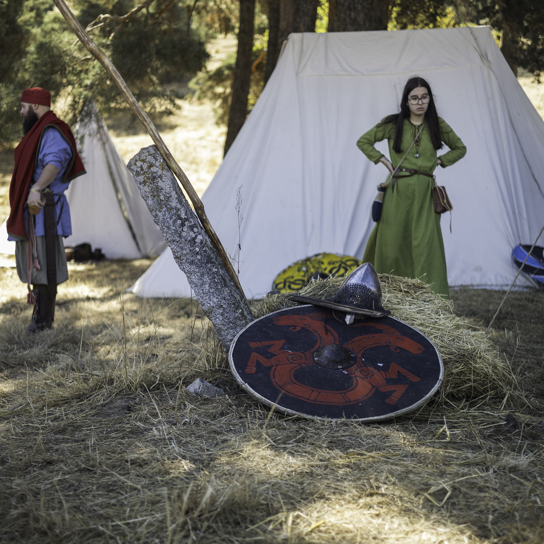  Historical reenactment of "La Hispania de los Vikingos” at El Espinar, Segovia, Spain. October 2025. (c) pmartinasi