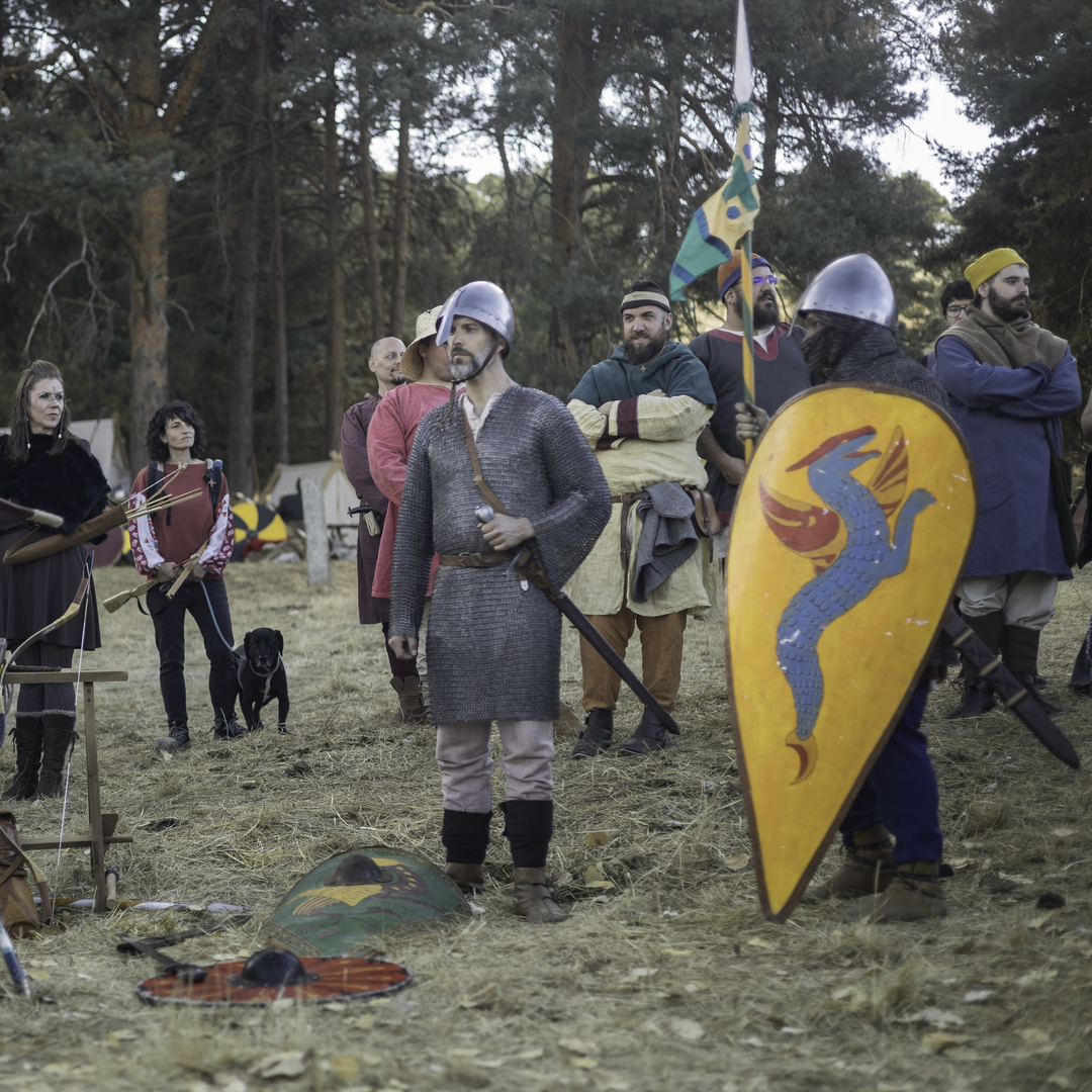  Historical reenactment of "La Hispania de los Vikingos” at El Espinar, Segovia, Spain. October 2025. (c) pmartinasi