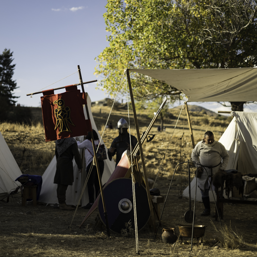  Historical reenactment of "La Hispania de los Vikingos” at El Espinar, Segovia, Spain. October 2025. (c) pmartinasi