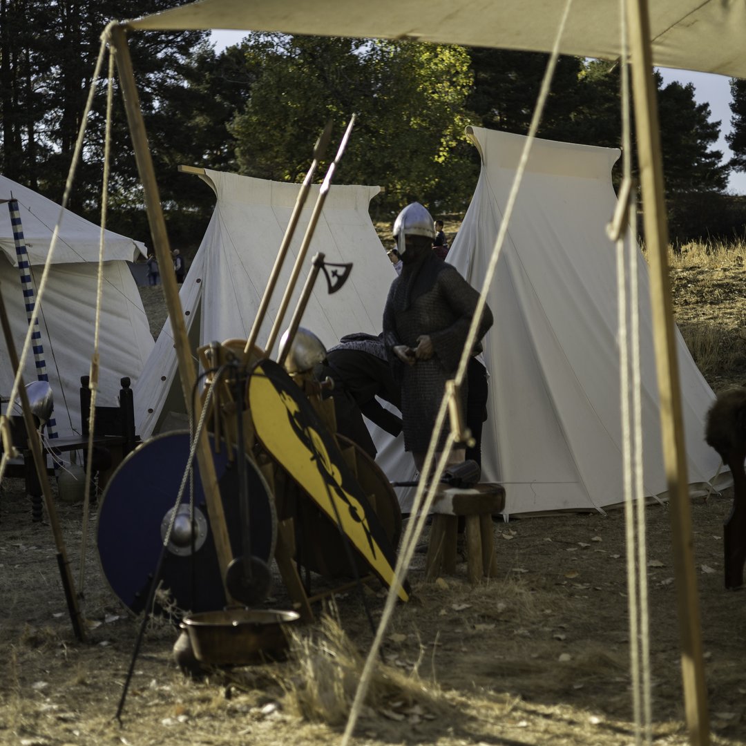  Historical reenactment of "La Hispania de los Vikingos” at El Espinar, Segovia, Spain. October 2025. (c) pmartinasi