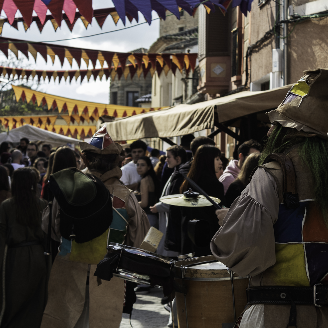 Captivating Medieval Music Band ( @Skaldir_ ) performing at Oropesa Fair in Toledo, Spain (c) pmartinasi