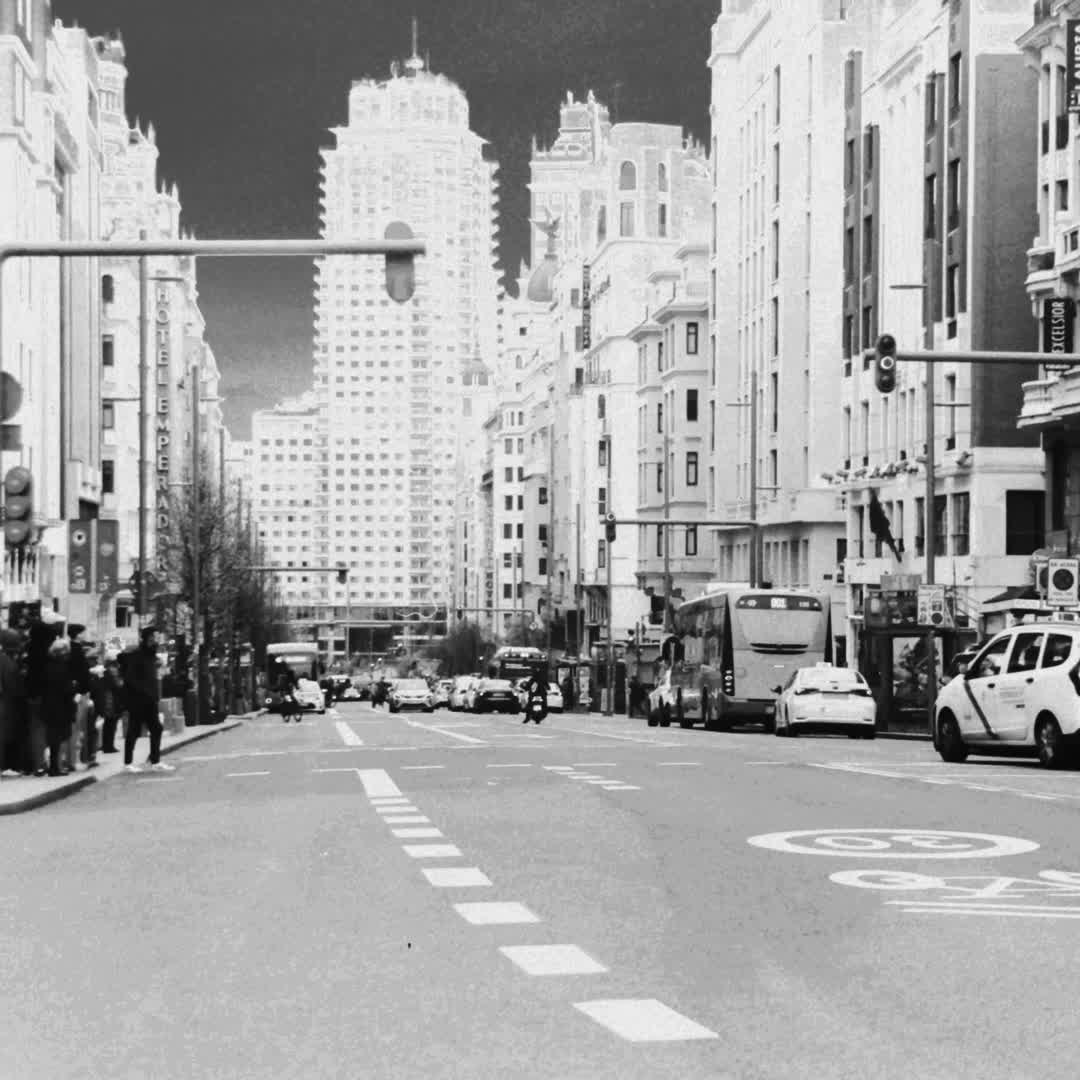  Views of Gran Via Street from Plaza España (c) pmartinasi