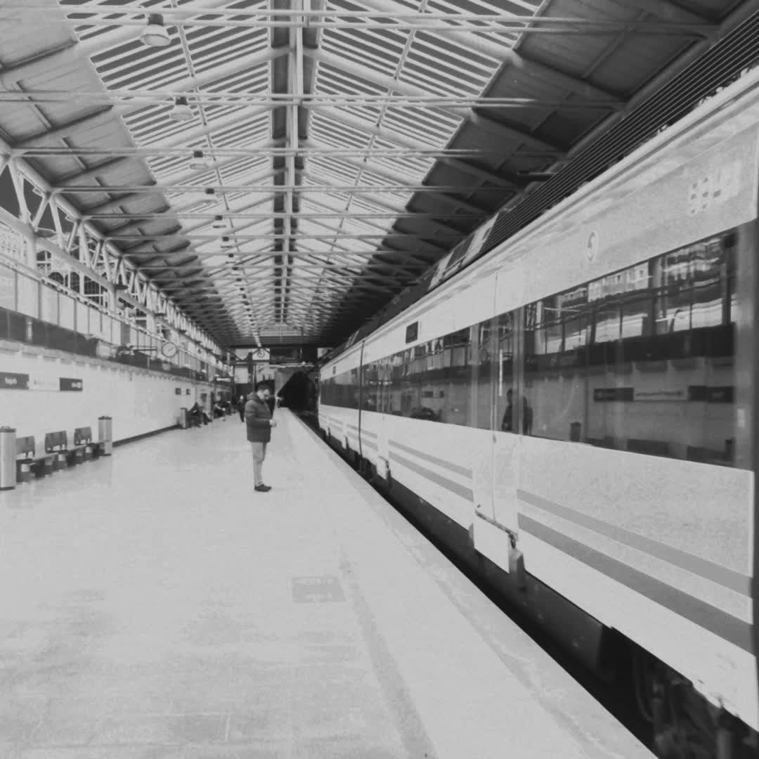  Train arriving at one of the commuter platform of the Principe Pio's railway station (c) pmartinasi