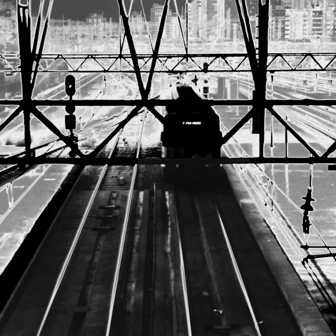  Commuter train arriving to Puerta de Atocha station (c) pmartinasi