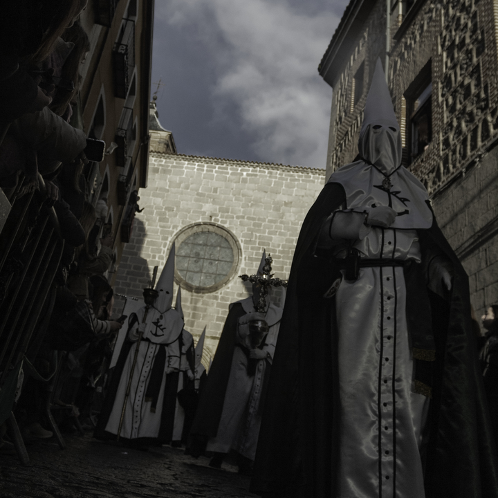 Procesion de la Esperanza, Lunes Santo. Avila, España, 2025. (c) pmartinasi