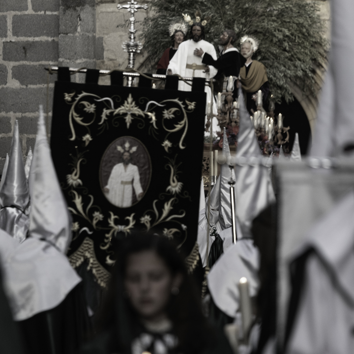 Procesion de la Esperanza, Lunes Santo. Avila, España, 2025. (c) pmartinasi