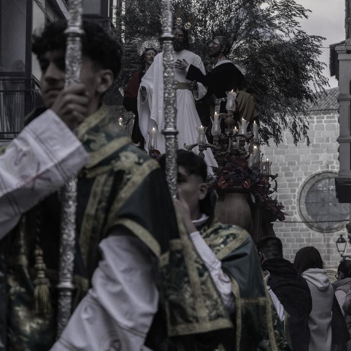 Procesion de la Esperanza, Lunes Santo. Avila, España, 2025. (c) pmartinasi