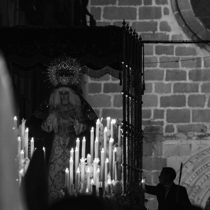 Procesion de la Esperanza, Lunes Santo. Avila, España, 2025. (c) pmartinasi